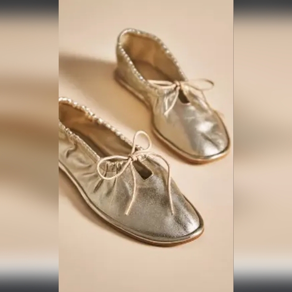 Pilcro Bow Tie Ballet Flat Size 9 - Picture 2 of 6